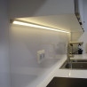 Profil d'angle en aluminium pour bande LED de 2 m