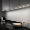 Perfil rectangular aluminio tira led 2 m