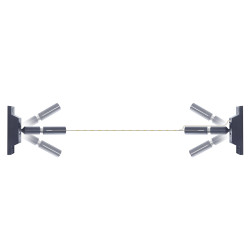 Kit de montagem de faixas aéreas