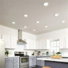 Downlight panel 18W redondo