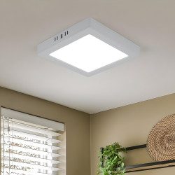 Plafón Led 18W cuadrado