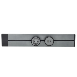 Enchufe USB A+C para Carril 3.1A