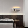 Aplique LED 7+3W USB + carga inalámbrica derecha