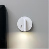 ALUMINIUM WALL LIGHT LED 3+8W USB