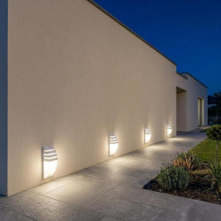 Aplique exterior CURVE E27 IP54 blanco