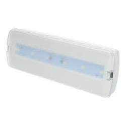 Luminaire de Secours LED 3W Permanent / Non Permanent avec Auto-test