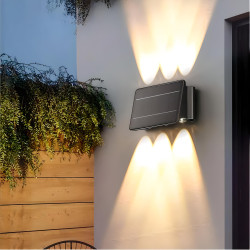 Aplique Solar LED Bidireccional 6 LEDs 3CCT IP65