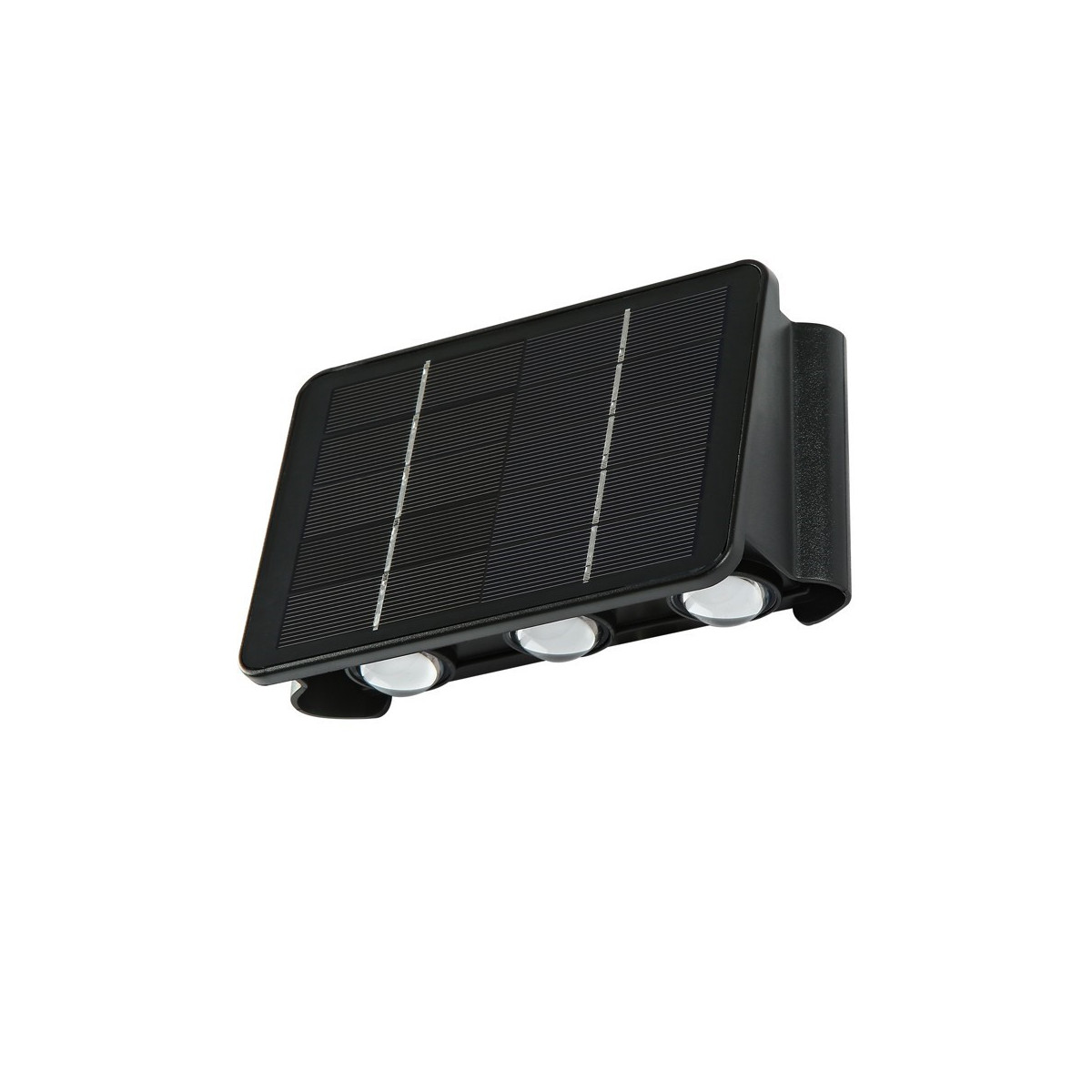 Aplique Solar LED Bidireccional 6 LEDs IP65