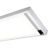 Frame for 30x60 Panel, white coloured, Aluminium