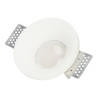 Anel de downlight para integração em gesso, Ø 100 mm, para lâmpada GU10