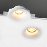 Aro Downlight Integración Escayola/Pladur Ø130mm para Bombilla GU10