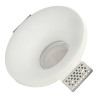 Encastreable en plâtre Ø 130 mm pour ampoule GU10