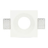 Aro Downlight Integración Escayola/Pladur 100x100mm para Bombilla GU10