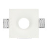 Aro Downlight Integración Escayola/Pladur 120x120mm para Bombilla GU10 cuadrado