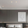 Aro Downlight Integración Escayola/Pladur 120x120mm