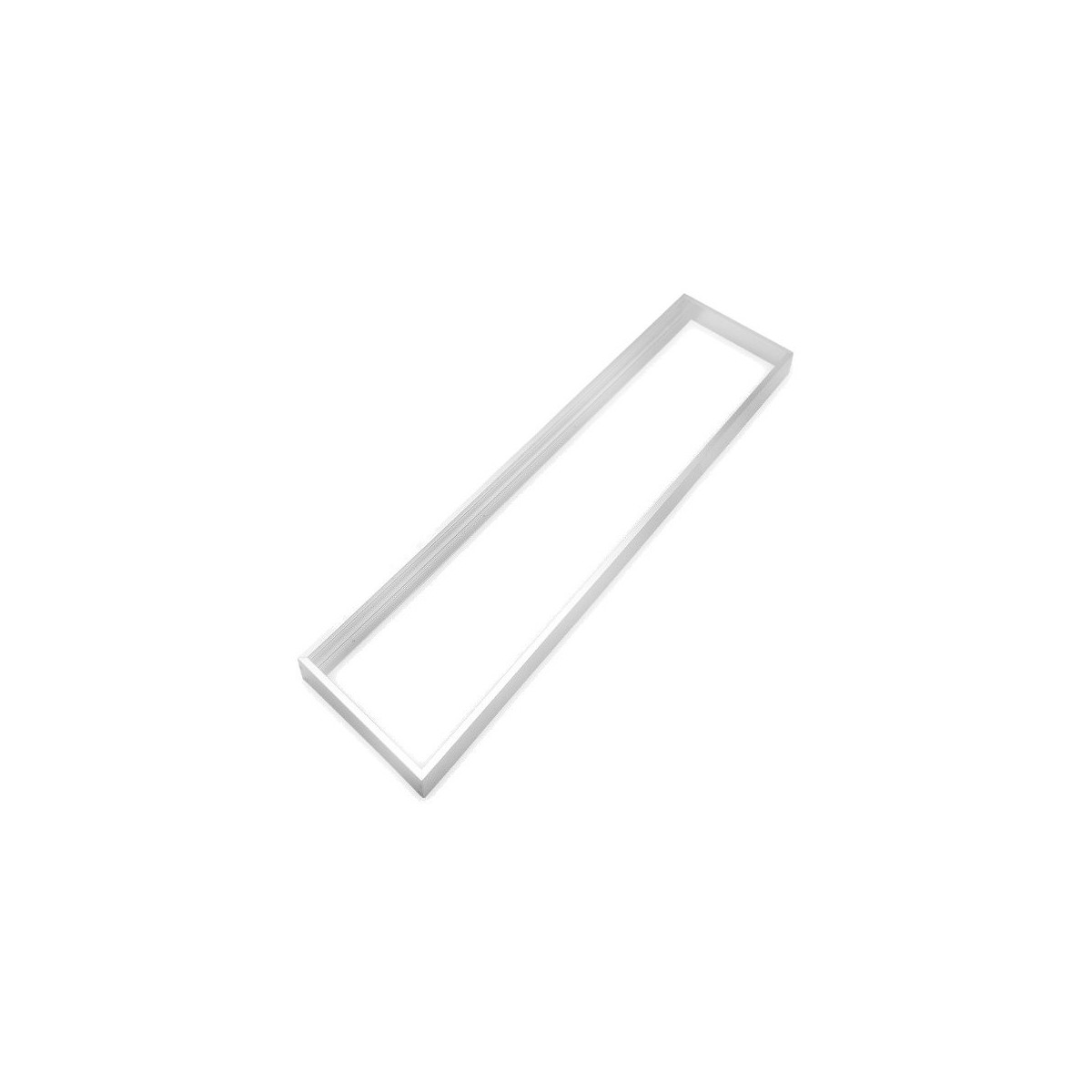 Frame for 30x120 Panel - White-Coloured, Aluminium
