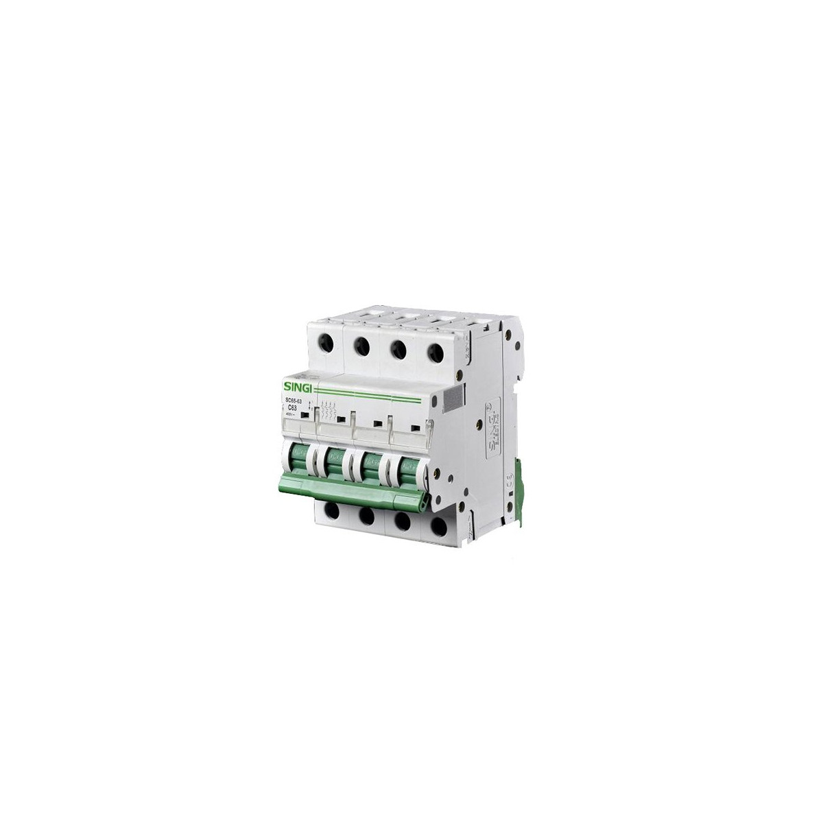 Circuit breaker 4P 6kA