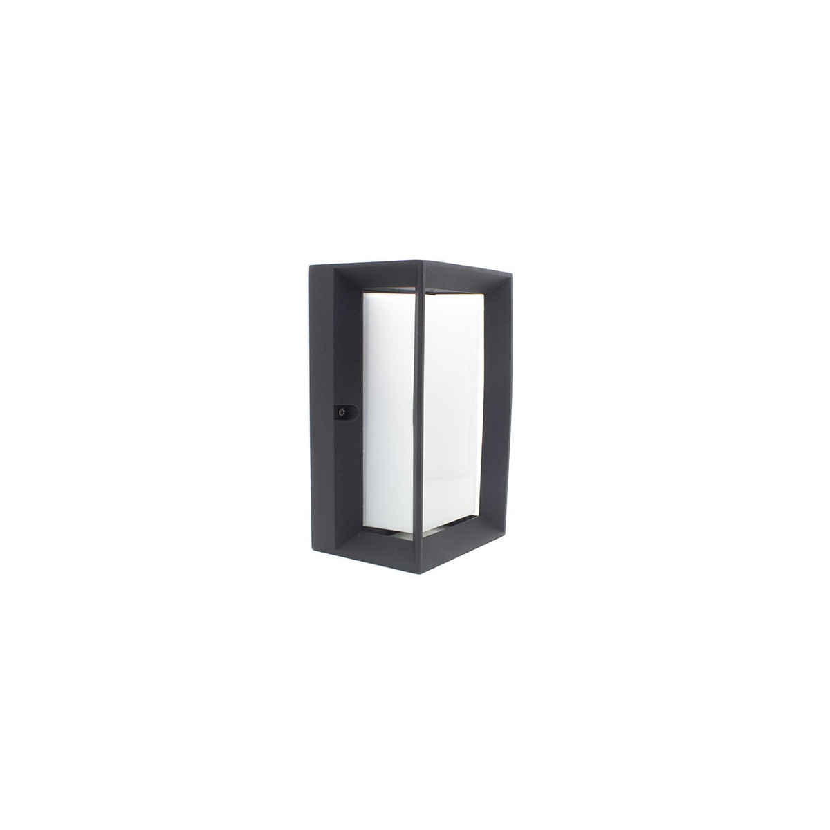 Luz de parede preto IP54 E27