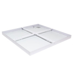 Panel LED superficie 60x60 48W marco blanco