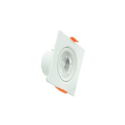 Downlight LED 3W cuadrado serie PC