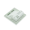 Baliza led sensor movimiento + crepuscular color blanco
