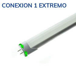 Tube de 18W. Aluminium, connexion à un côté
