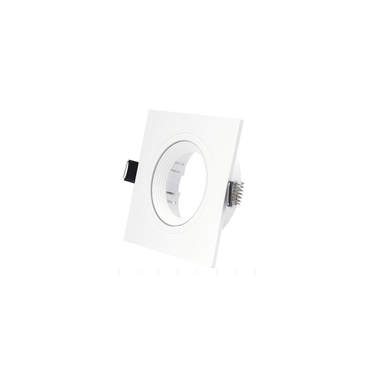 Socle carré pivotant pour ampoule dichroïque série PC
