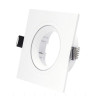 Socle carré pivotant pour ampoule dichroïque série PC