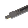 Connectable PVC Rail Connector black- Straight Line