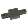 Connectable PVC Rail Connector black- Straight Line