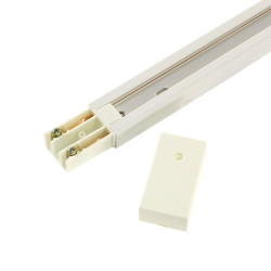Pista lâmpadas LED PVC uivou