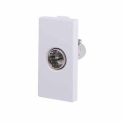 Base modular toma TV macho