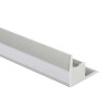 Profil en aluminium pour bande de leds de 2 m pour faux plafond