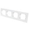 Moldura 4 mecanismos série PC