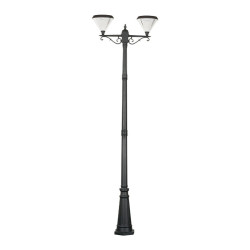 Farola Solar LED Doble 12W 260cm IP65