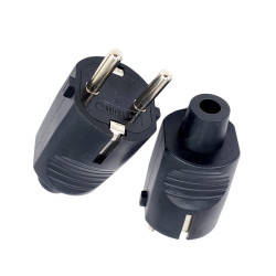Schuko plug male 16A 250V