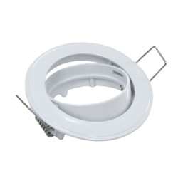 Aro orientable para bombilla dicroica