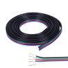 Cable conexión para tiras LED RGBW