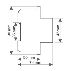Interruptor diferencial 4P 300mA 6kA