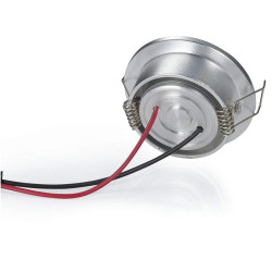 Downlight led mini 3W 12/24V color plata