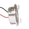 Downlight led mini 3W 12/24V color plata
