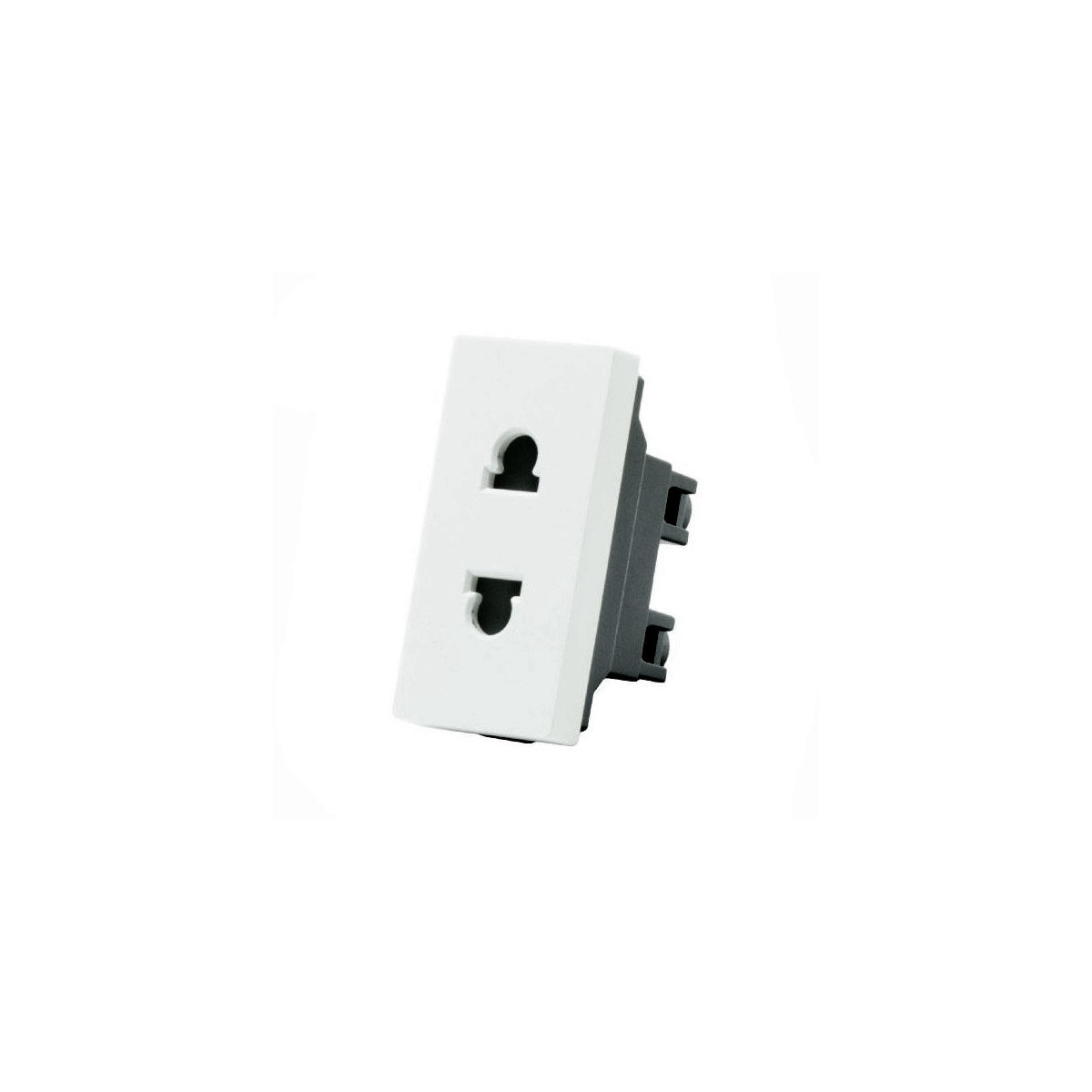 Base enchufe mixto modular 10A