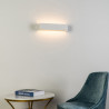 Aplique aluminio LED 7W color blanco