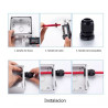 Prensacables M12x1.5