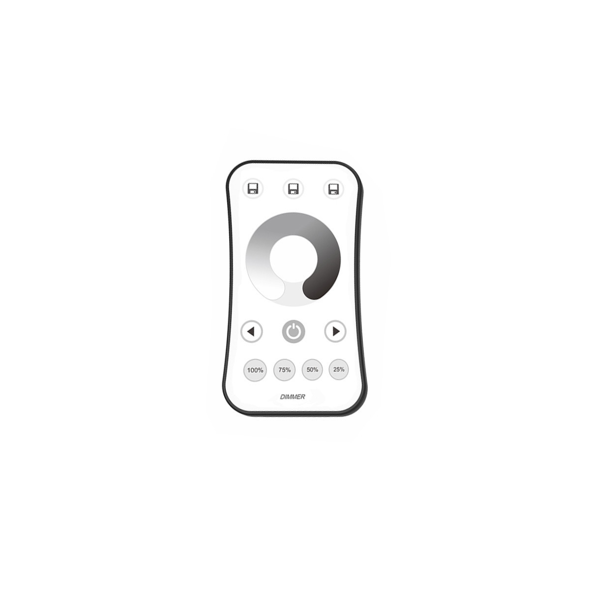 Control remoto RF para dimmer LED