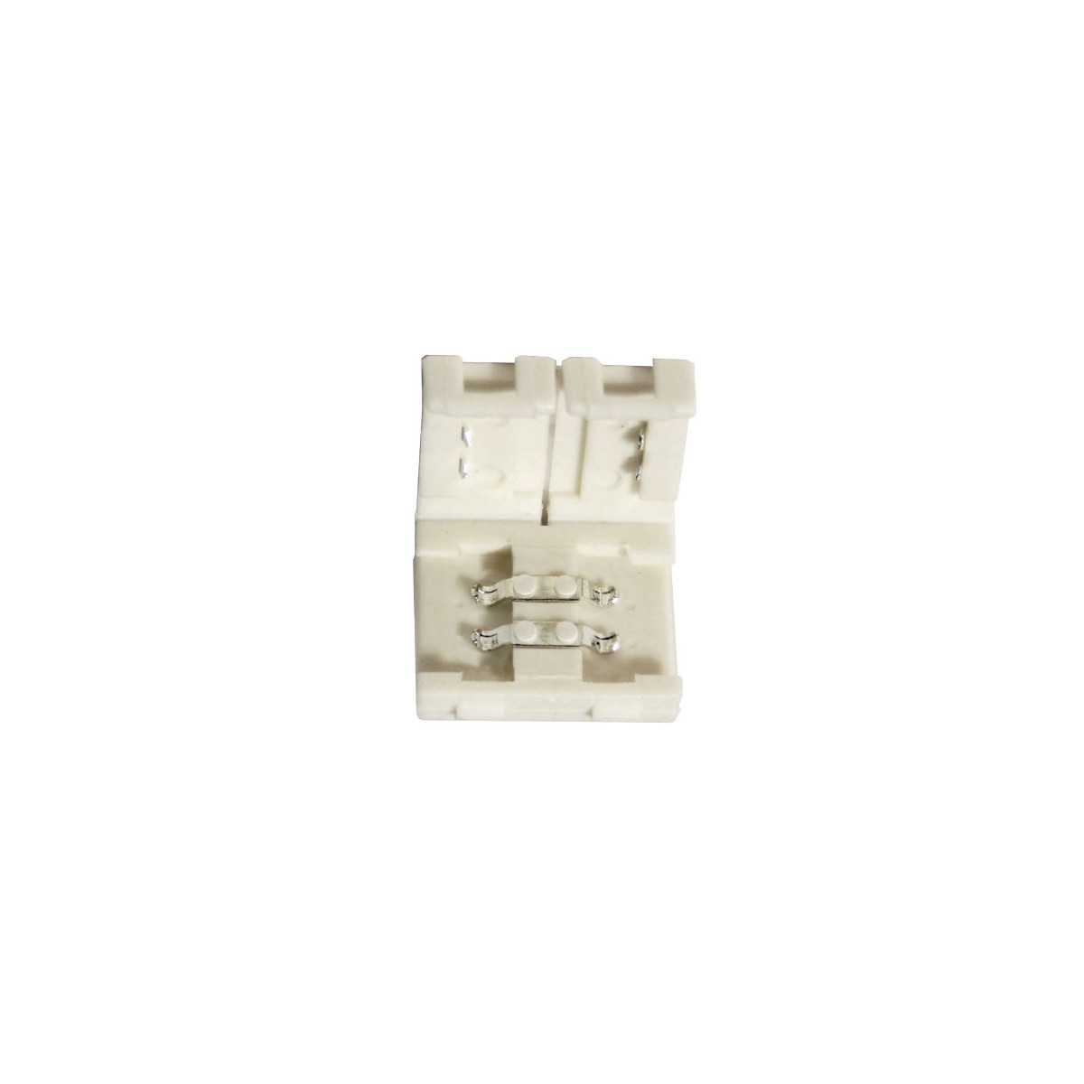 Conector unión rígido tira LED 8mm 2 vías