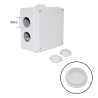 Caixa estanque 100x100x70mm IP65