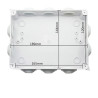 200x155x80mm waterproof junction box
