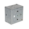 Caja de mecanismos galvanizada superficie