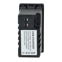 Dual Recessed USB Modular Base